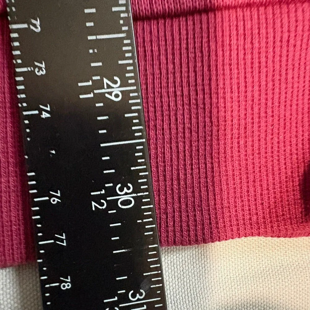 Tommy Bahama Relax Pullover XL Burgundy Quarter Zip Ribbed Marlin Logo Sweater